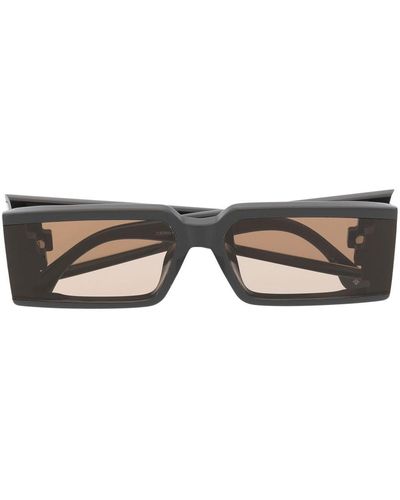 Marcelo Burlon Fagus Square-frame Sunglasses - Brown