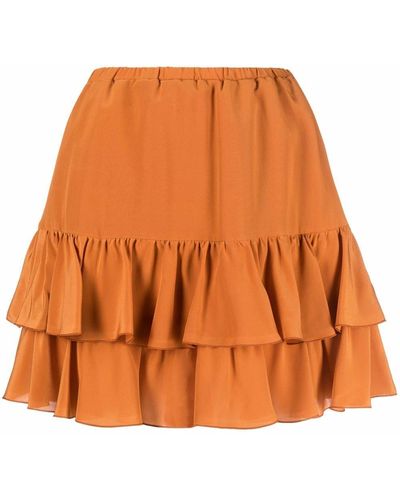 Orange FEDERICA TOSI Skirts for Women | Lyst