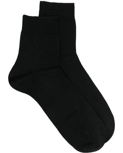 FALKE Logo-print Socks - Black