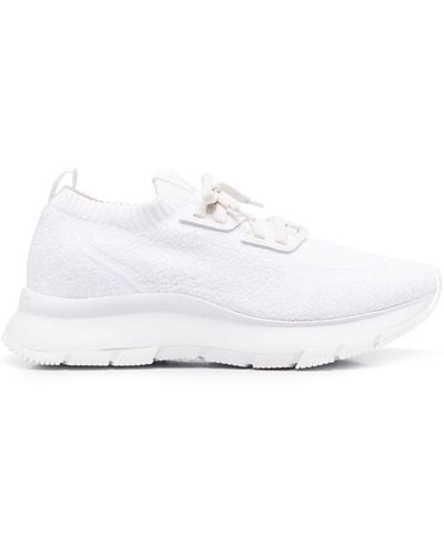 Gianvito Rossi Sneakers mit Logo - Weiß