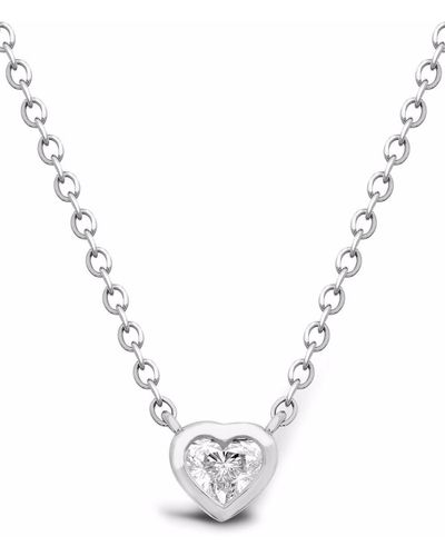 Pragnell 18kt White Gold Sundance Diamond Necklace - Multicolour