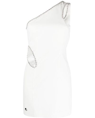 Philipp Plein Cady Mini Dress - White