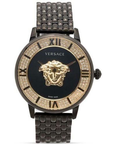 Versace ラ メドゥーサ 42mm 腕時計 - ブラック