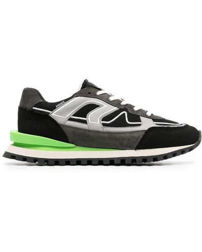 Axel Arigato Sonar Leather Trainers - Green