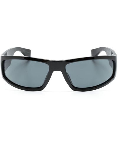 Tommy Hilfiger Sonnenbrille mit eckigem Gestell - Grau