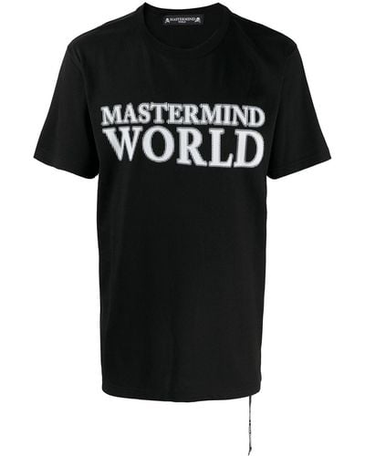 MASTERMIND WORLD Logo Print T-shirt - Black