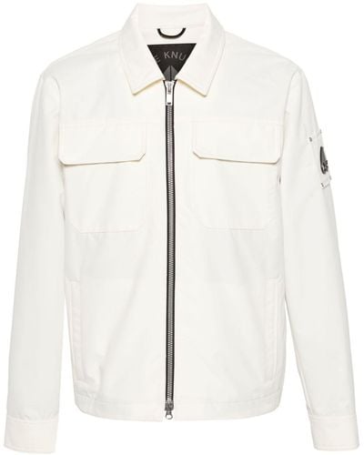 Moose Knuckles Jacques Zip-up Jacket - White
