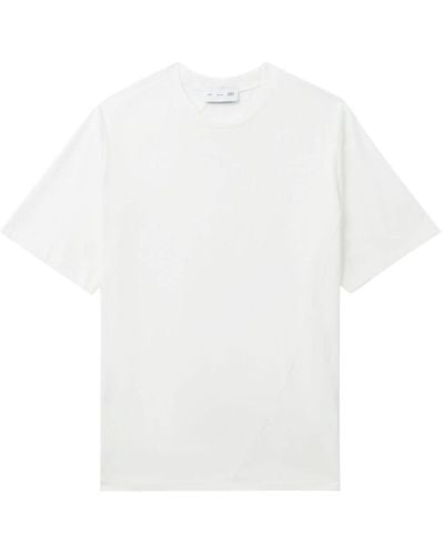 Post Archive Faction PAF T-Shirt mit rundem Ausschnitt - Weiß