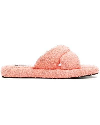 Senso Bubbles Terry-cloth Effect Sandals - Pink