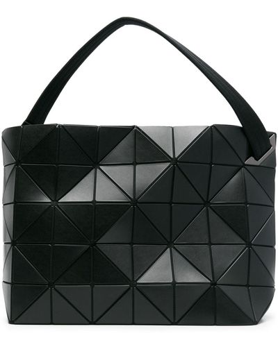 Bao Bao Issey Miyake Sac porté épaule Blocky à design géométrique - Noir