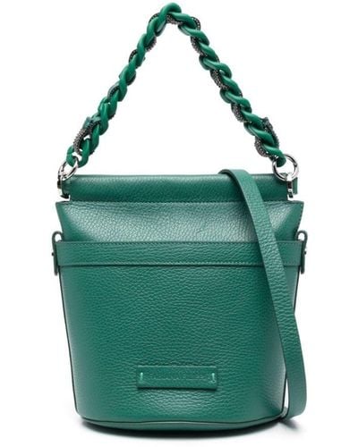 Fabiana Filippi Sac seau Luisa en cuir - Vert