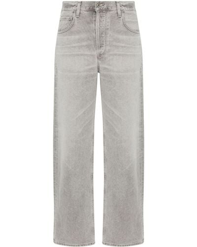 Citizens of Humanity Ayla Wide-leg Jeans - Grey