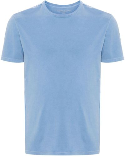 Majestic Filatures Camiseta lisa - Azul