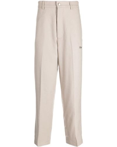Izzue Mid-rise Tailored Trousers - White