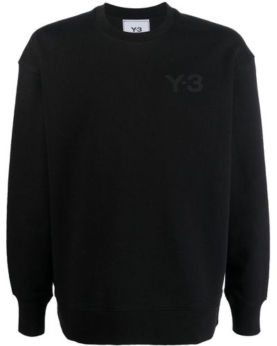 Y-3 ロゴ スウェットシャツ - ブラック