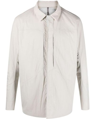 Veilance Mionn Padded Overshirt - White