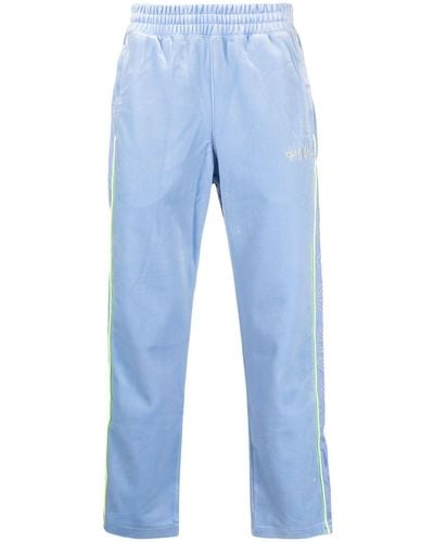 Li-ning Cropped Leg Track Trousers - Blue
