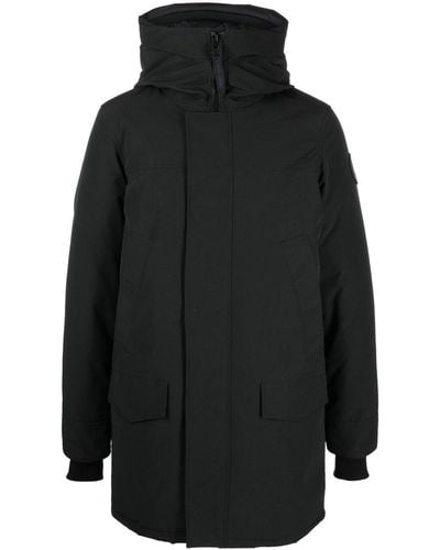 Canada Goose Langford Hooded Down Coat - Black