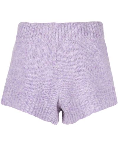 ROTATE BIRGER CHRISTENSEN Rotate Shorts - Purple