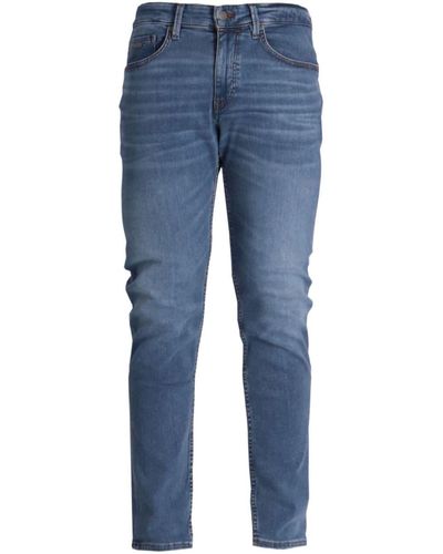BOSS Delano Straight-Leg-Jeans - Blau