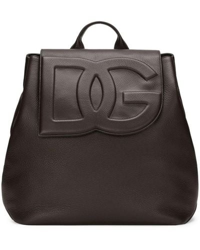 Dolce & Gabbana Tasche mit Logo-Prägung - Schwarz