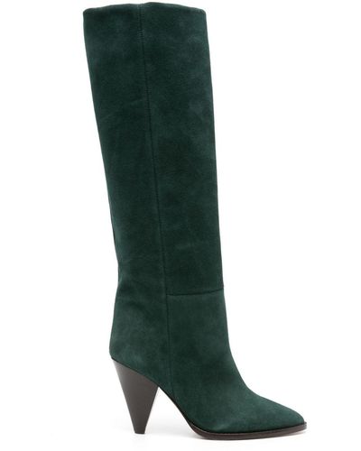 Isabel Marant Botas Ririo con tacón de 90mm - Verde