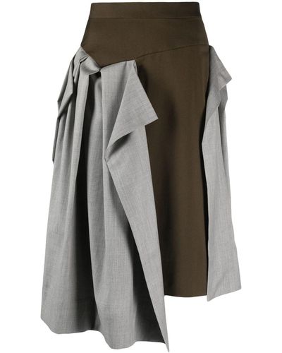 Vivienne Westwood パネル スカート - ブラック