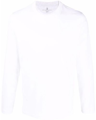 Brunello Cucinelli ロングtシャツ - ホワイト