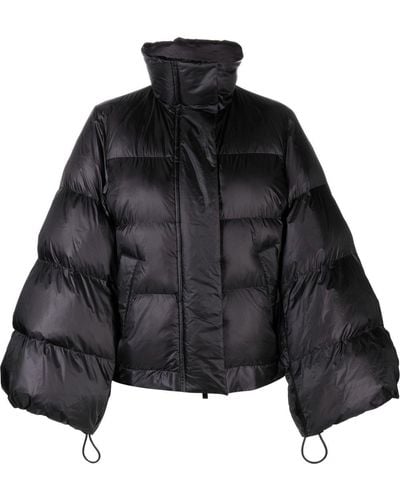 Sacai Wide-sleeve Puffer Jacket - Black