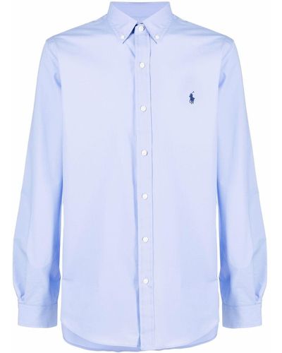 Polo Ralph Lauren ボタンカラー シャツ - ブルー
