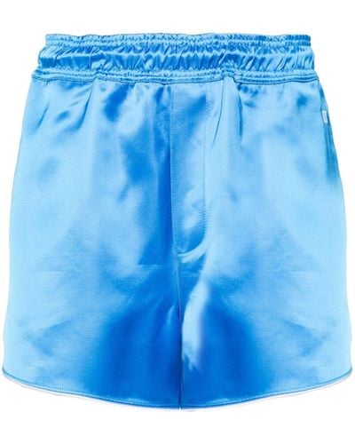 Wales Bonner Pantalones cortos de chándal Distance - Azul