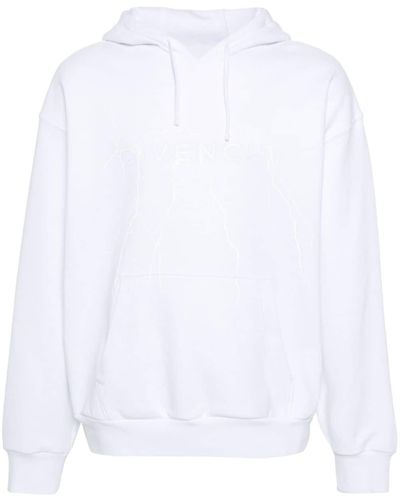 Givenchy Hoodie Met Logoprint - Wit