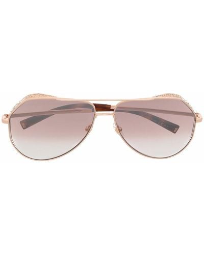 Givenchy Verzierte Pilotenbrille - Pink
