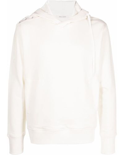 Craig Green Lace-up Detail Hoodie - White