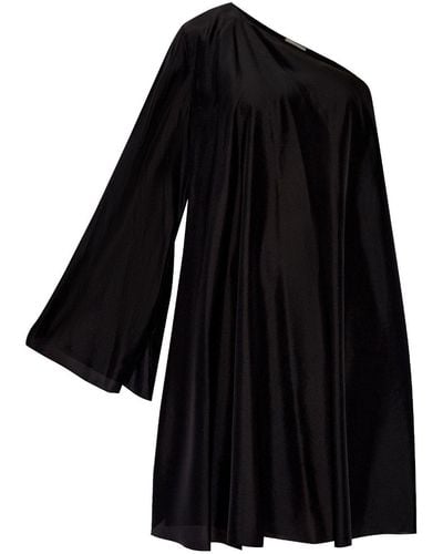 Forte Forte Asymmetrische Mini-jurk - Zwart