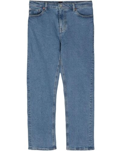 PS by Paul Smith Happy Straight-leg Jeans - Blauw
