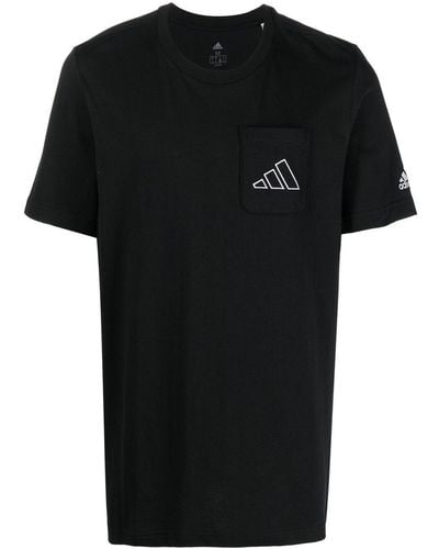 adidas グラフィック Tシャツ - ブラック
