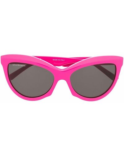 Balenciaga Bb Cat-eye Frame Sunglasses - Pink