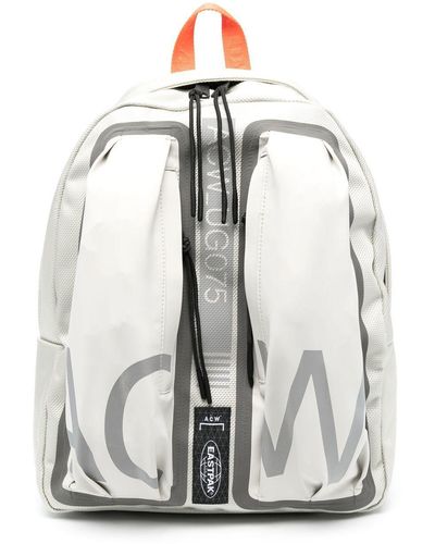 A_COLD_WALL* X Eastpack Ruched Backpack - White