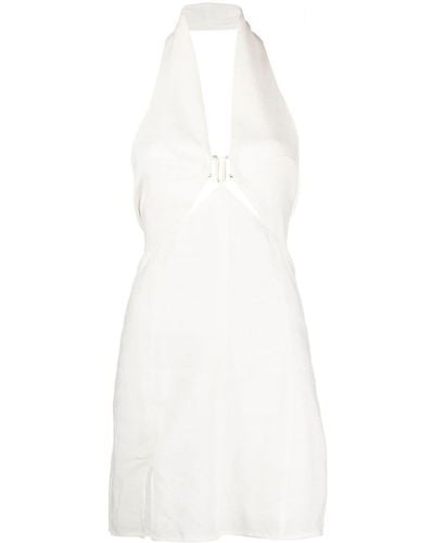 Cult Gaia Rumi Cutout Mini Dress - White