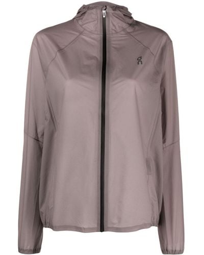 On Shoes Ultra Running Jacket - Brown