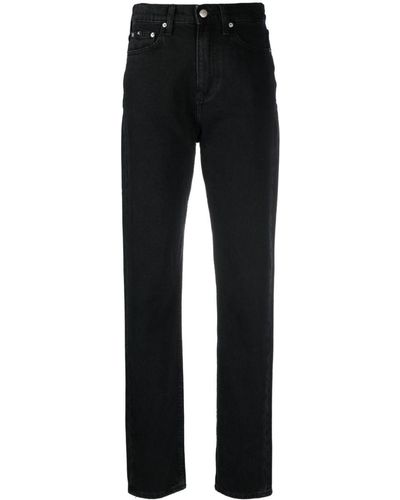 Calvin Klein Authentic Slim-cut Jeans - Black