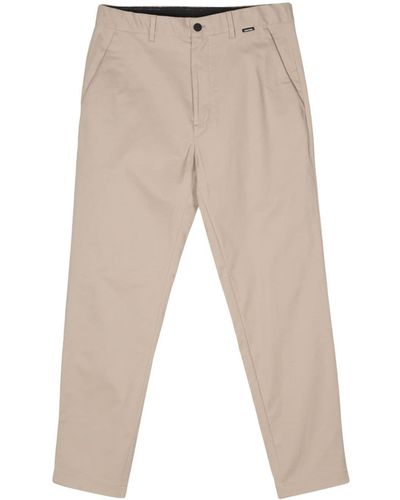 Calvin Klein Pantalones ajustados con logo - Neutro