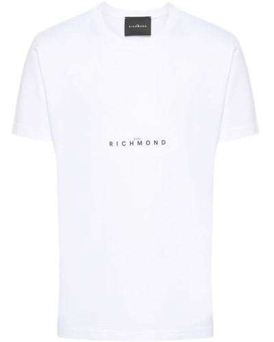 John Richmond ロゴ Tシャツ - ホワイト
