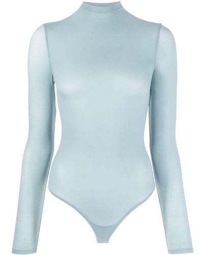 Wolford Body Buenos Aires String - Azul