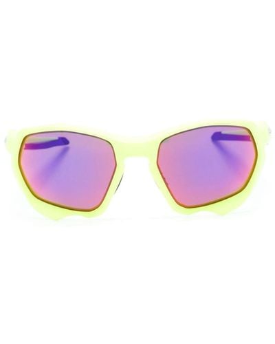 Oakley Plazma Geometric-frame Sunglasses - Purple