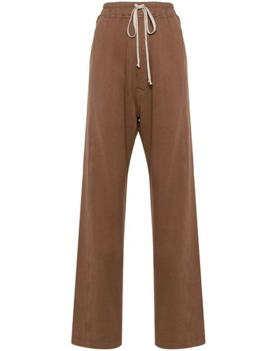 Rick Owens Wide-leg Track Trousers - Brown