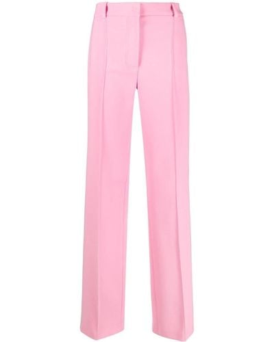 Blumarine Straight High-waist Pants - Pink