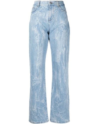 Stella McCartney Gerade Jeans - Blau