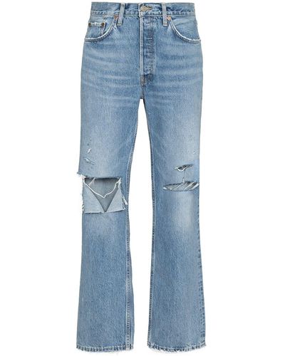 RE/DONE 90s Straight-leg Jeans - Blue